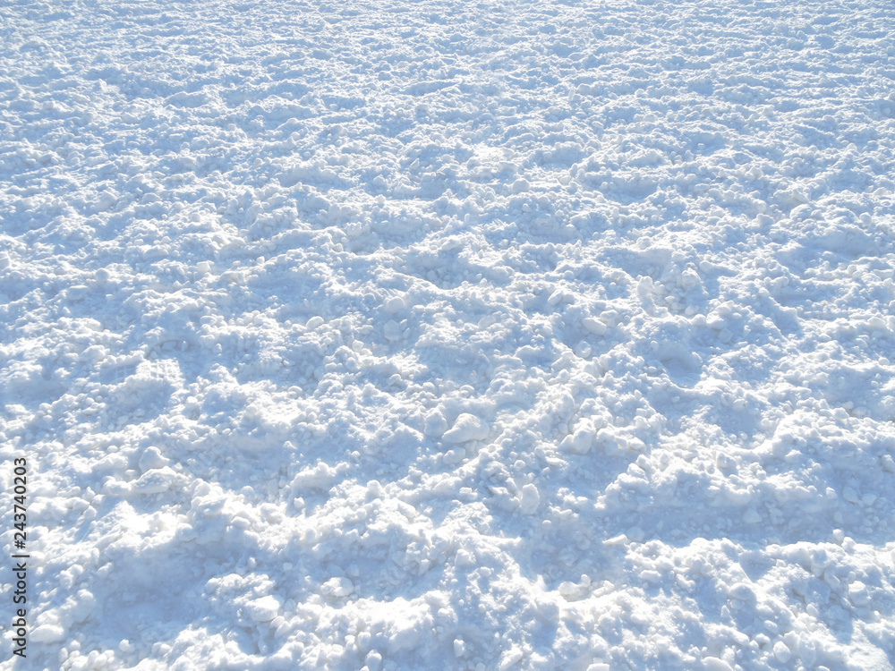 Obraz premium background of fresh snow texture