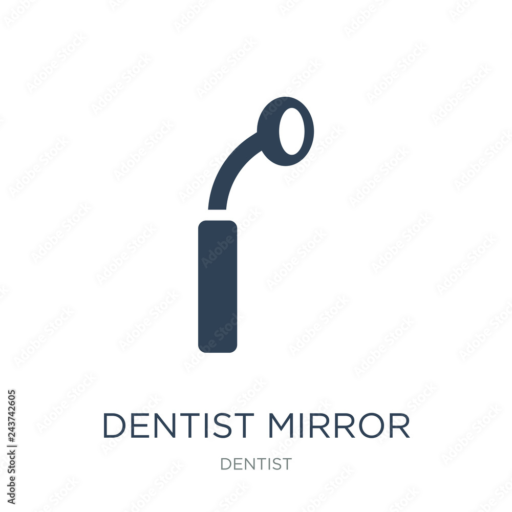 dentist mirror icon vector on white background, dentist mirror t dentist mirror icon vector on white background, dentist mirror t