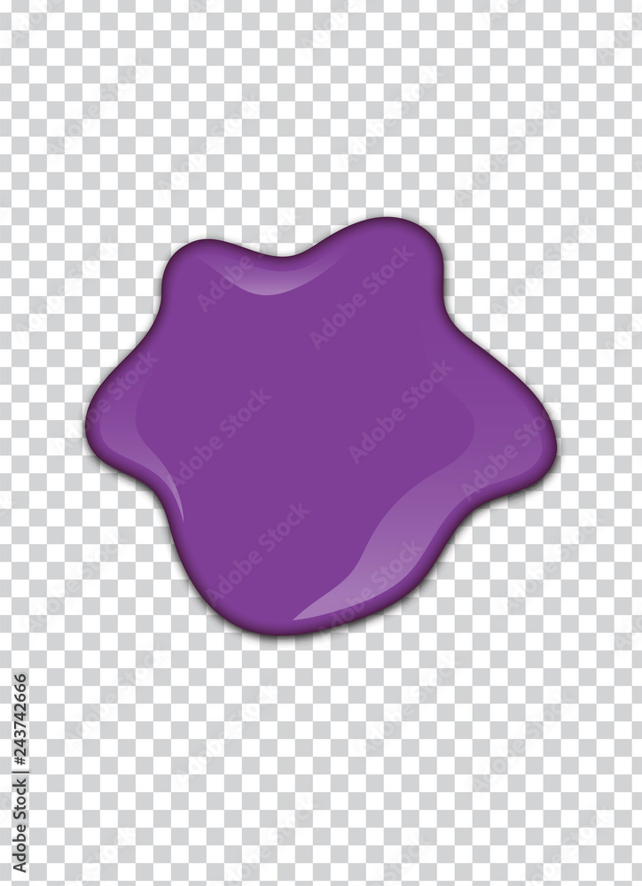 Vector Purple splash with transparency background Vector Purple splash with transparency background