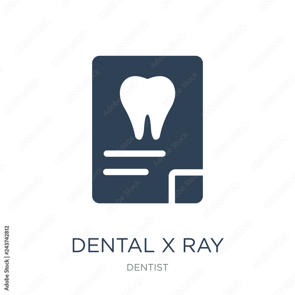 dental x ray icon vector on white background, dental x ray trend dental x ray icon vector on white background, dental x ray trend