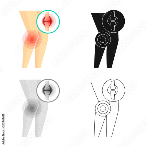 Vector design of hospital and rendering sign. Set of hospital and help vector icon for stock.