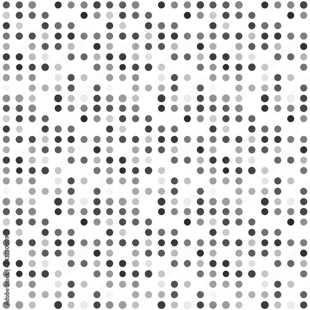 Seamless abstract pattern background with a variety of colored circles. Seamless abstract pattern background with a variety of colored circles.