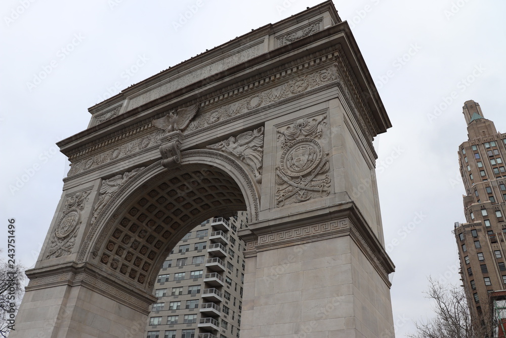 The landmarks of Downtown Manhattan