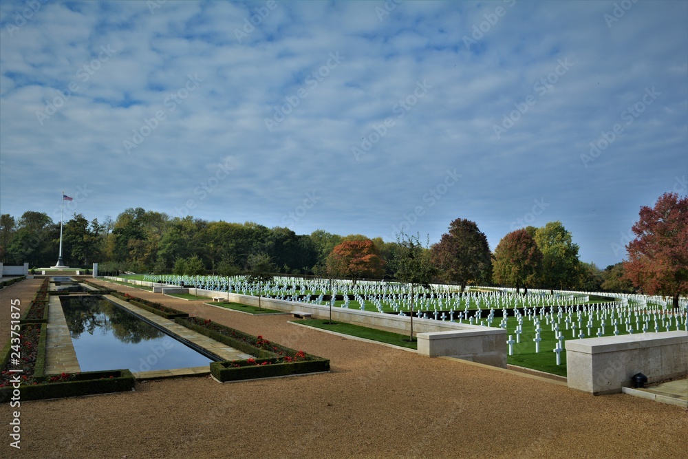 Madingly American war cemetery 
