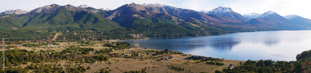 Villa Lago Meliquina, Neuquén, Patagonia, Argentina