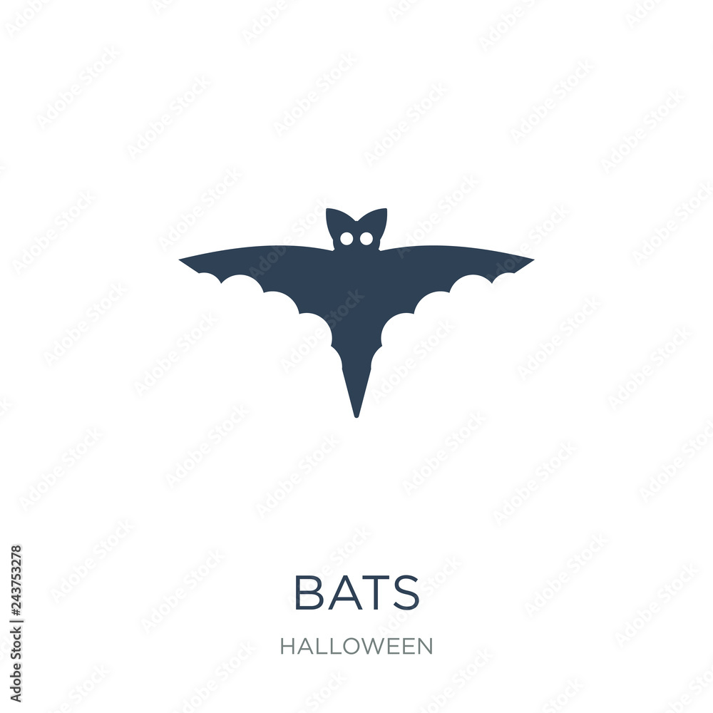 bats icon vector on white background, bats trendy filled icons f bats icon vector on white background, bats trendy filled icons f