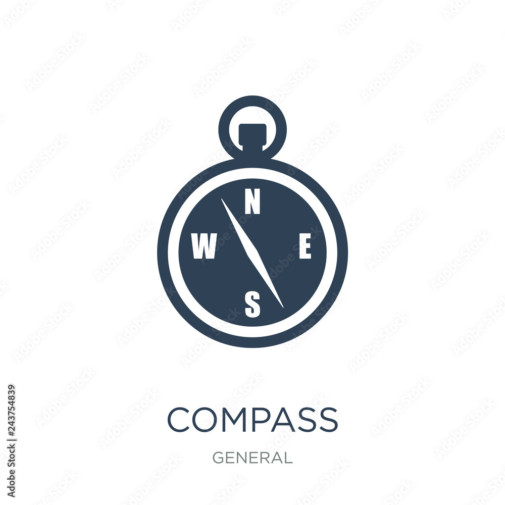 compass pointing south east icon vector on white background, com compass pointing south east icon vector on white background, com