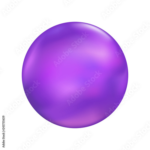 smooth marble ball illustration