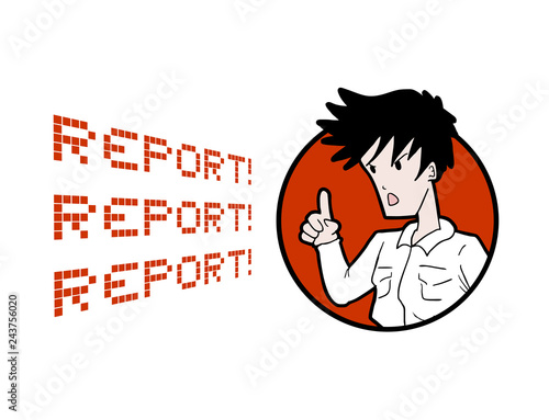 report message