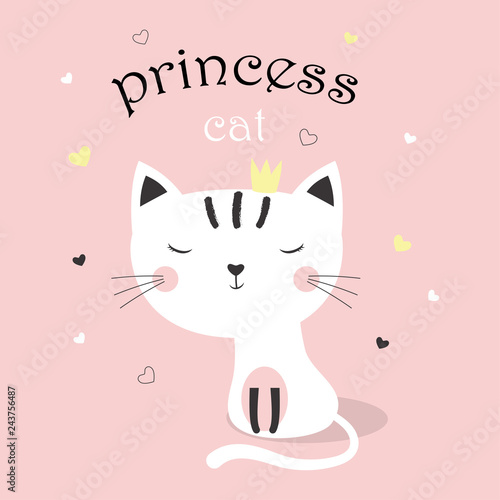 cute princess cat