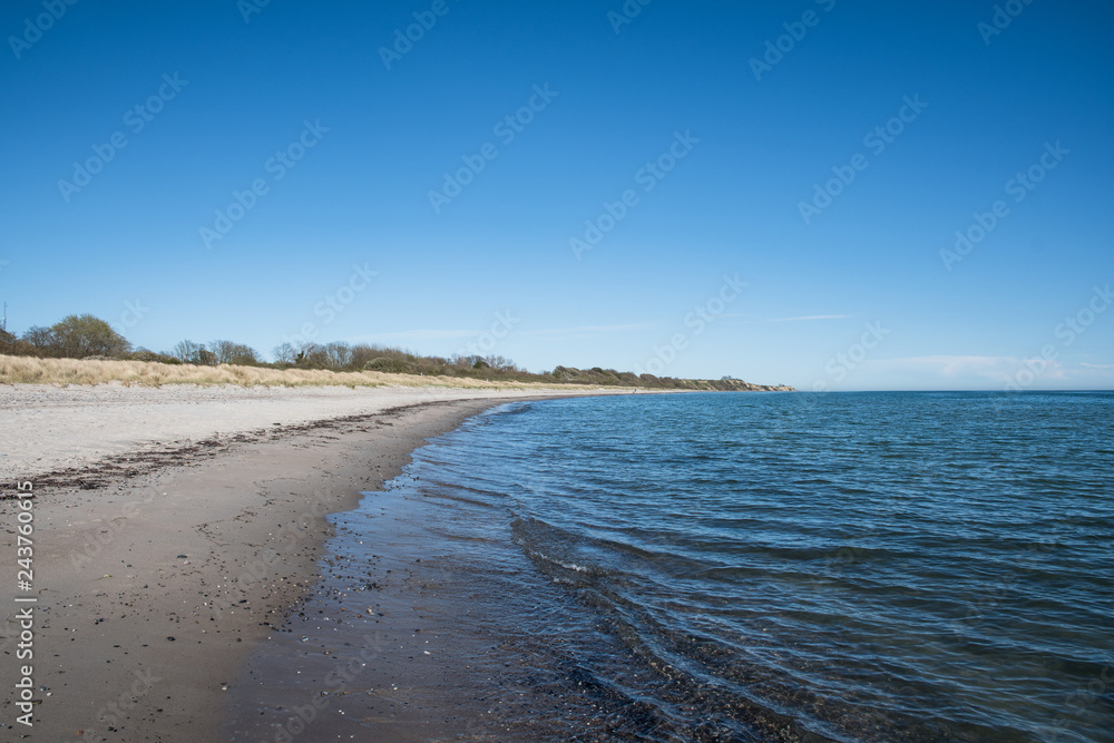 Beach on the Danish Countryside