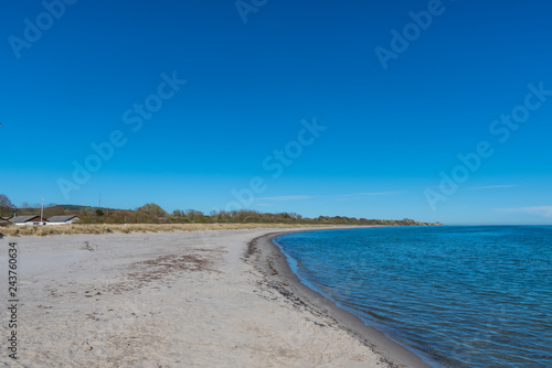 Beach on the Danish Countryside