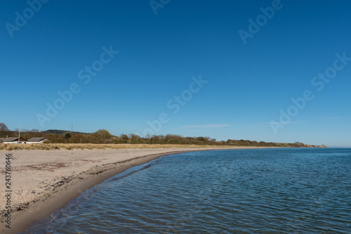 Beach on the Danish Countryside