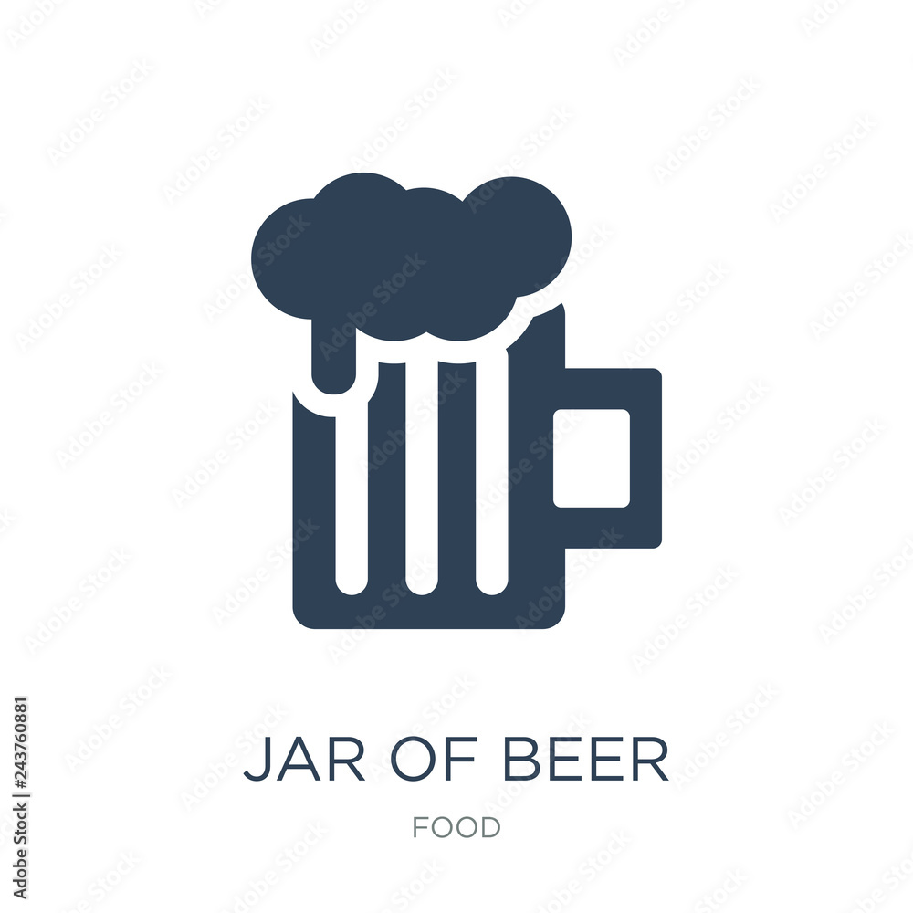 jar of beer icon vector on white background, jar of beer trendy jar of beer icon vector on white background, jar of beer trendy