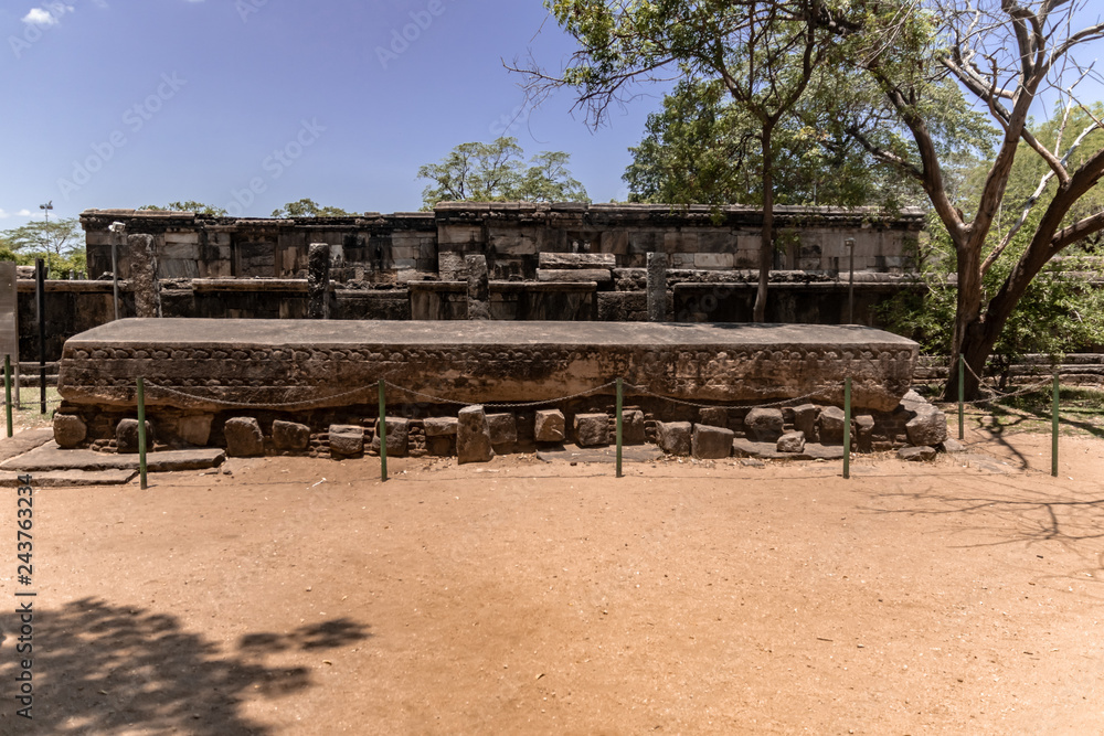 ruins in polonaruwa