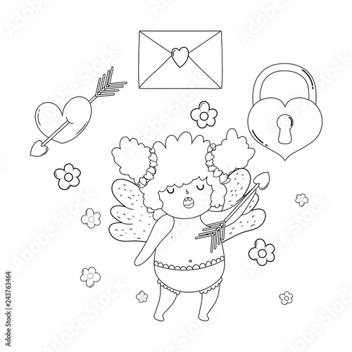 cute cupid chubby girl