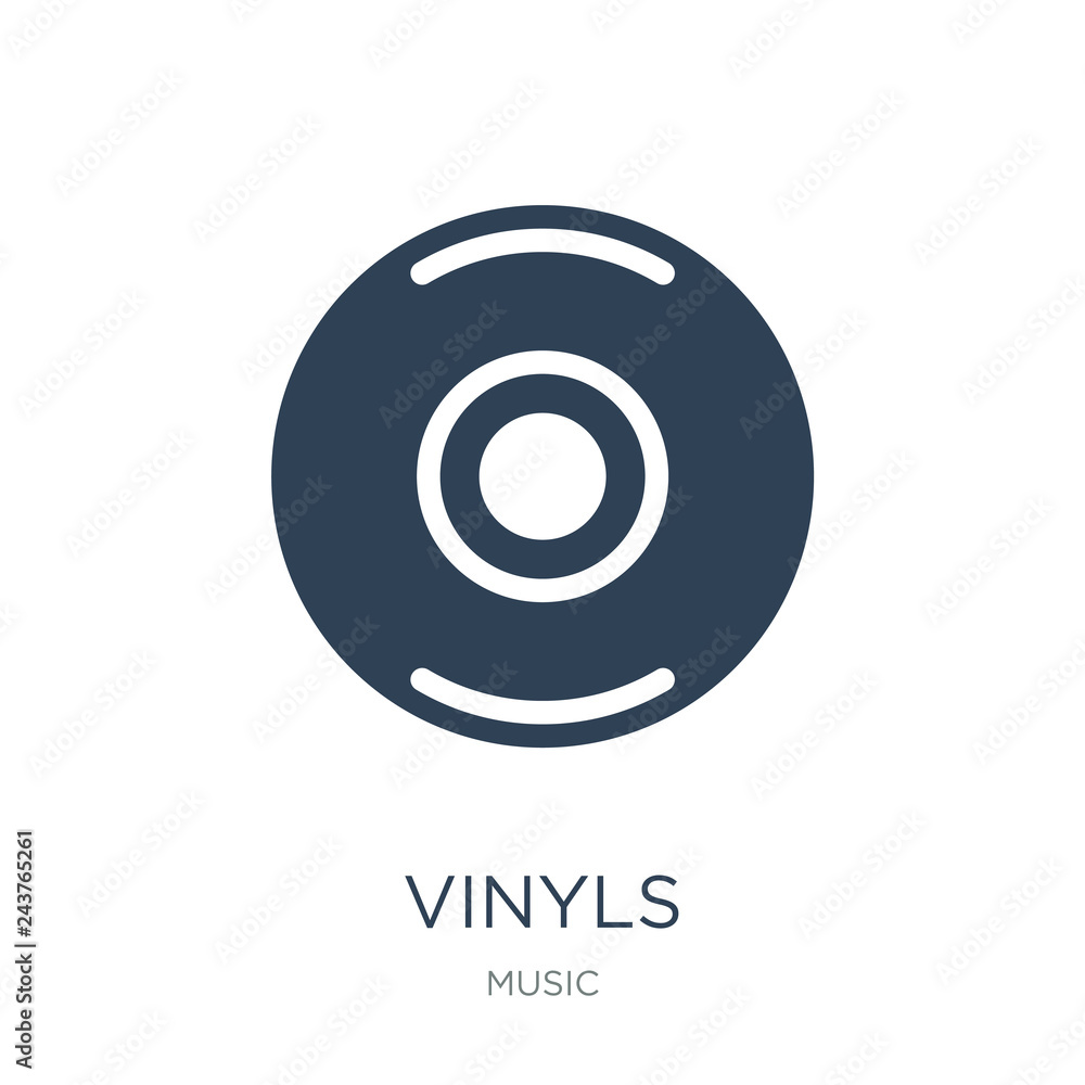 vinyls icon vector on white background, vinyls trendy filled ico vinyls icon vector on white background, vinyls trendy filled ico