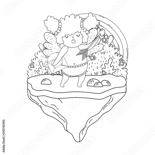 cute cupid chubby girl