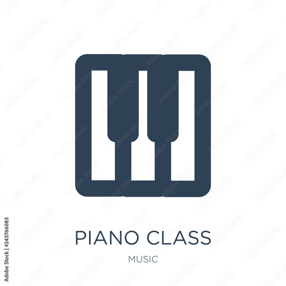 piano class icon vector on white background, piano class trendy piano class icon vector on white background, piano class trendy