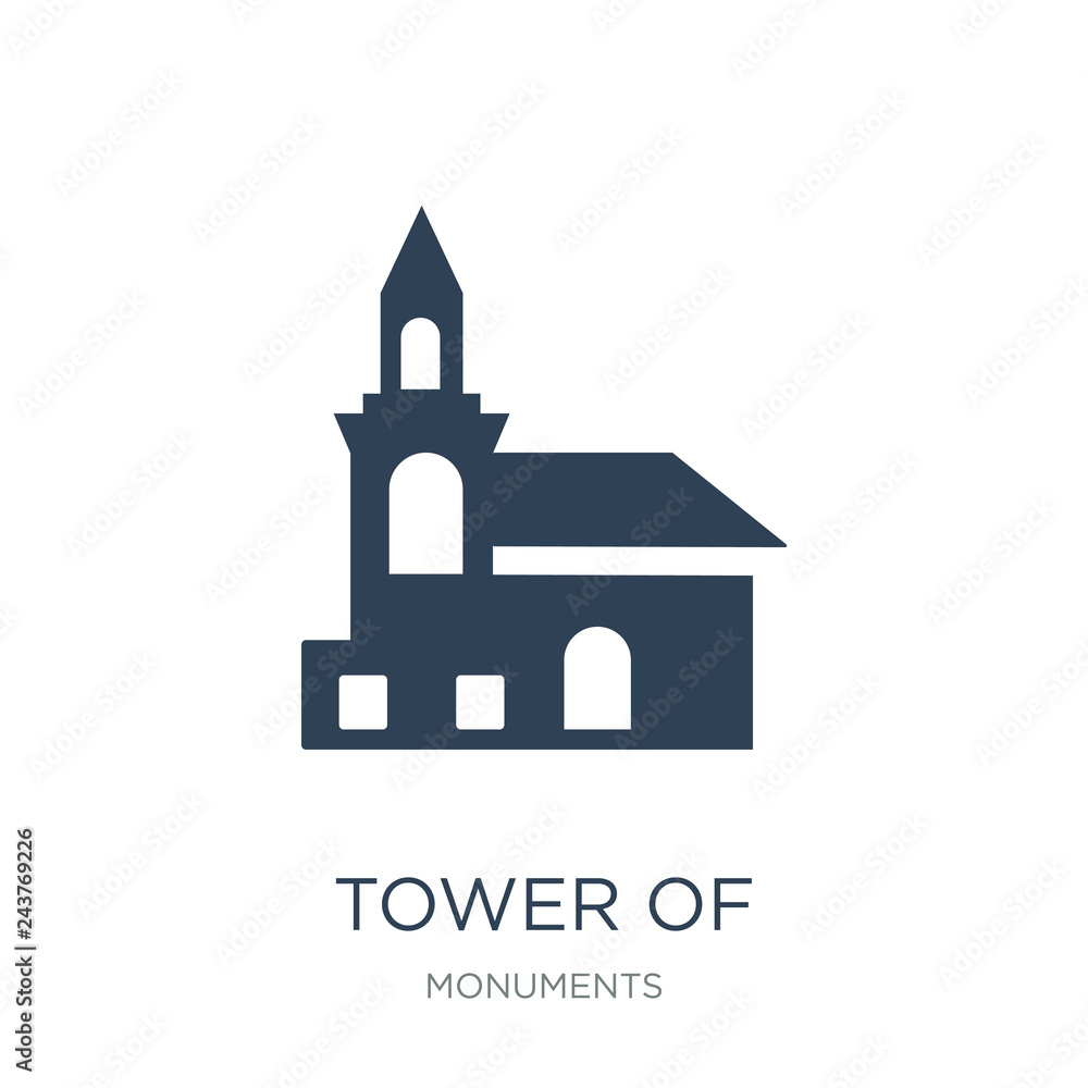 tower of nevyansk in russia icon vector on white background, tow tower of nevyansk in russia icon vector on white background, tow