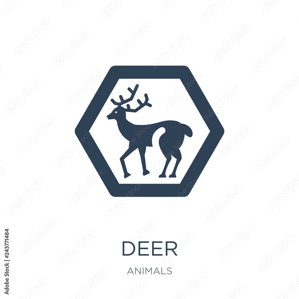 deer icon vector on white background, deer trendy filled icons f deer icon vector on white background, deer trendy filled icons f