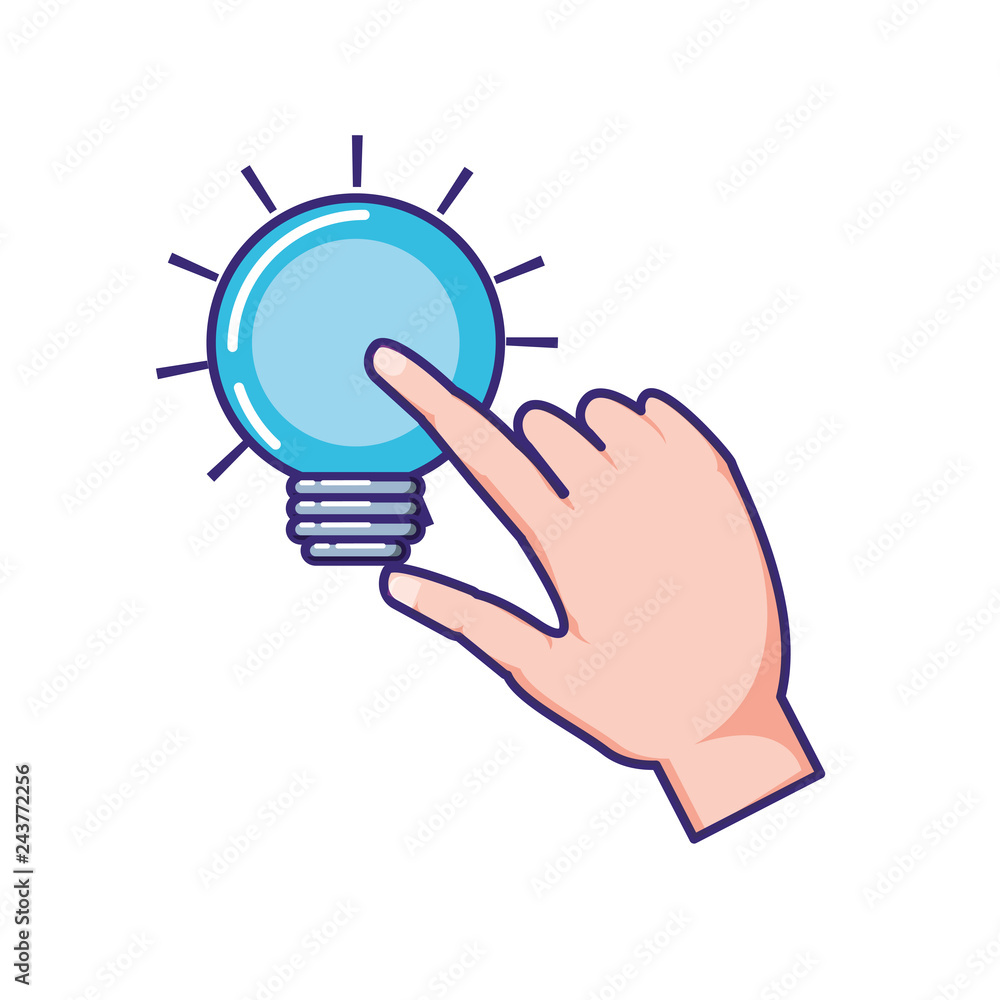 bulb light isolated icon bulb light isolated icon