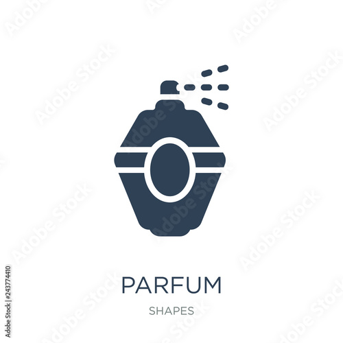 parfum icon vector on white background, parfum trendy filled icons from Shapes collection, parfum vector illustration