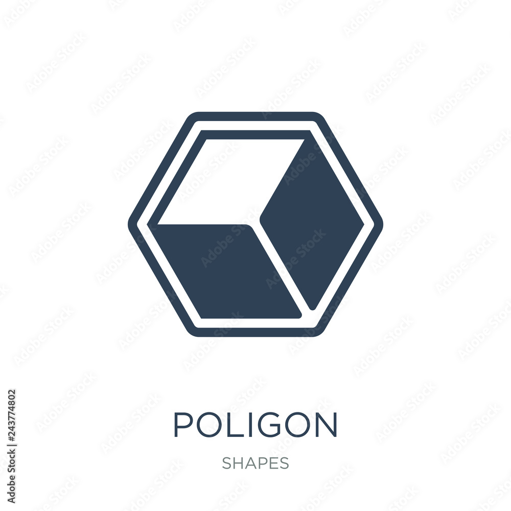 poligon icon vector on white background, poligon trendy filled icons from Shapes collection, poligon vector illustration poligon icon vector on white background, poligon trendy filled icons from Shapes collection, poligon vector illustration