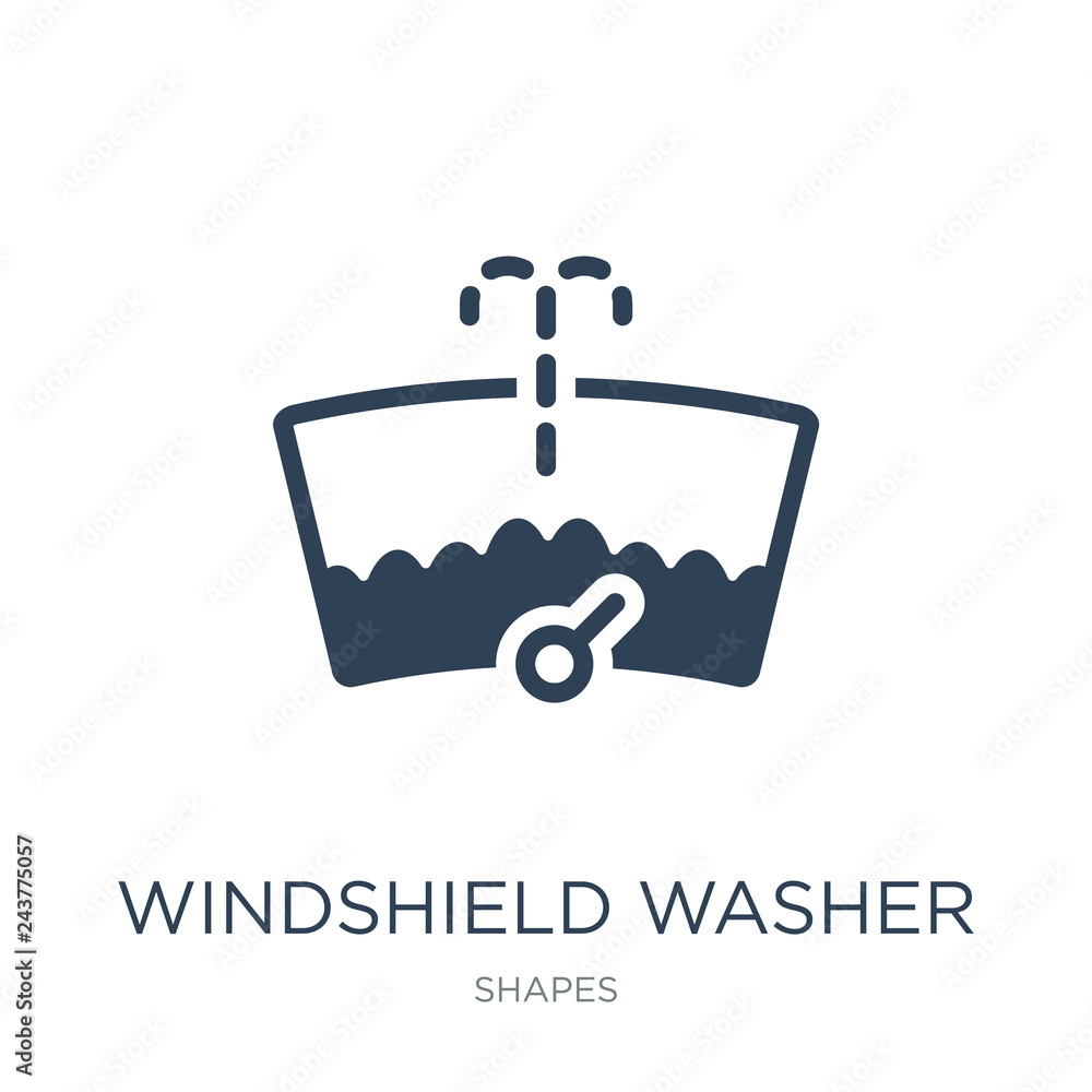 windshield washer icon vector on white background, windshield washer ...