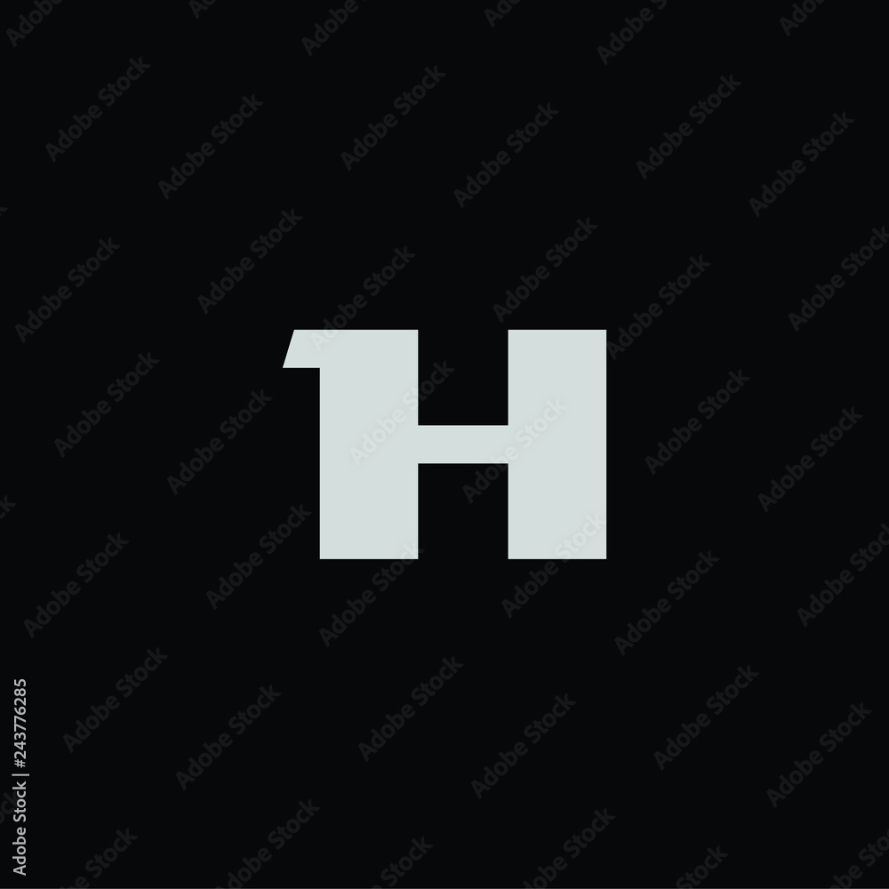 Luxury Bold Letter H Luxury Bold Letter H