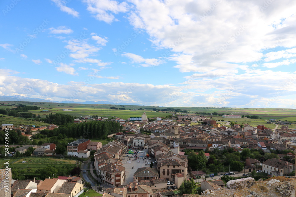 village of Turegano in the province of Segovia, Spain