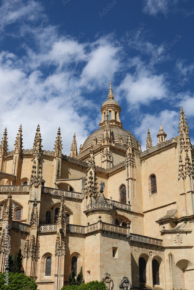 Cathedral of Segovia Spain 