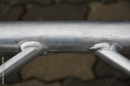 detail welding, metal scaffolding
