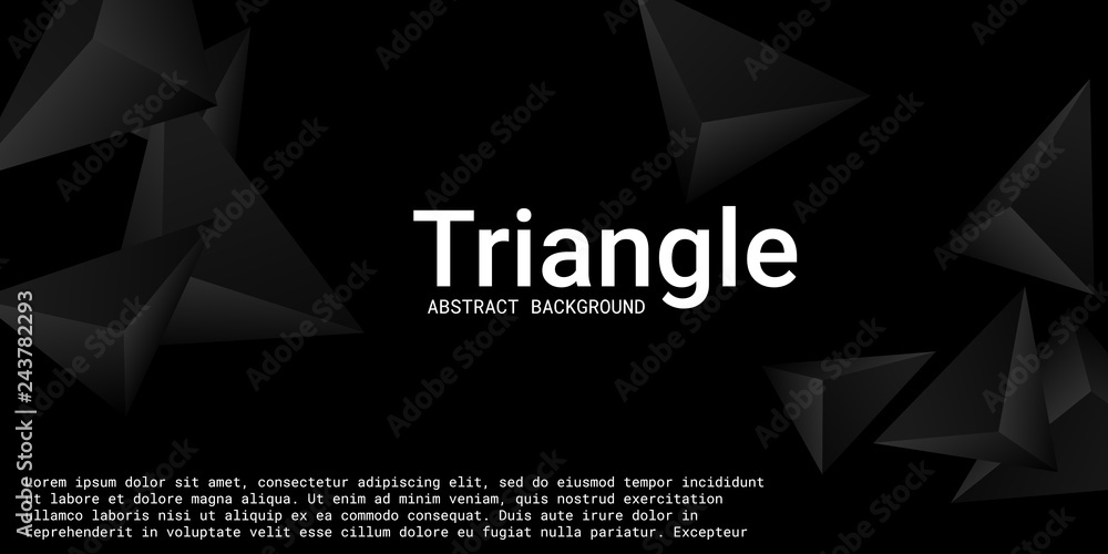 Triangle background. Abstract composition of triangular pyramids. Triangle background. Abstract composition of triangular pyramids.