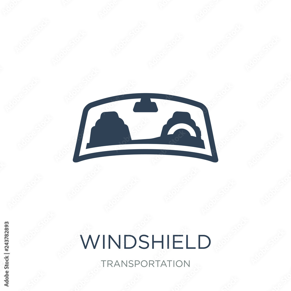 windshield icon vector on white background, windshield trendy filled icons from Transportation collection, windshield vector illustration windshield icon vector on white background, windshield trendy filled icons from Transportation collection, windshield vector illustration