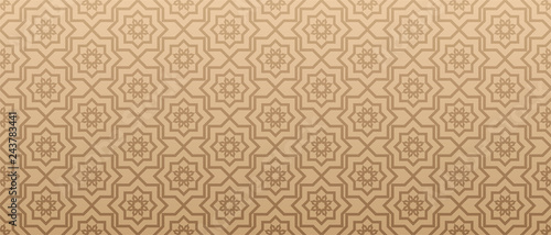 Wallpaper Mural Background pattern. Brown wallpaper. Modern decorative background. Geometric pattern background. Abstract pattern design. Minimal style. Vector art Torontodigital.ca