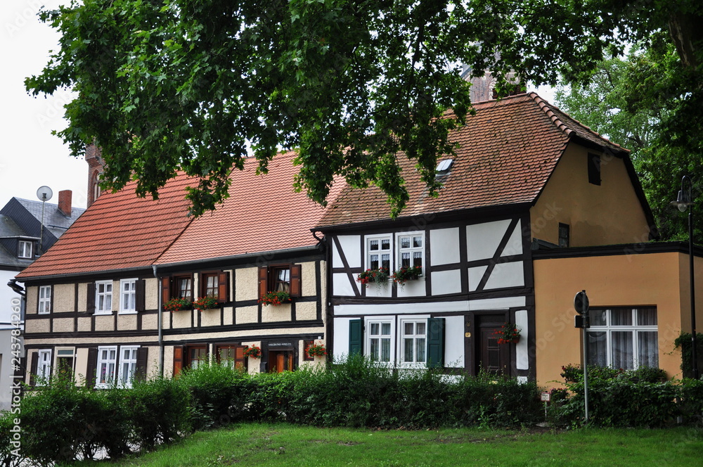 Houses in Tangermunde, Germany 201