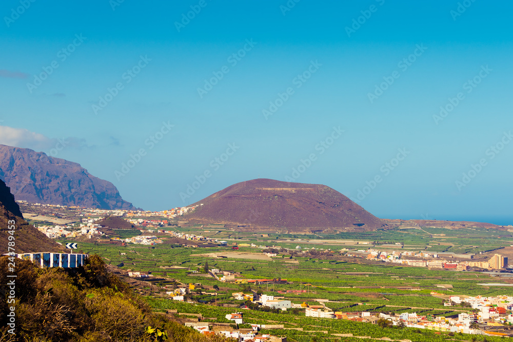 Stunning coast near the town of Buenavista del Norte. Tenerife. Canary Islands. Spain