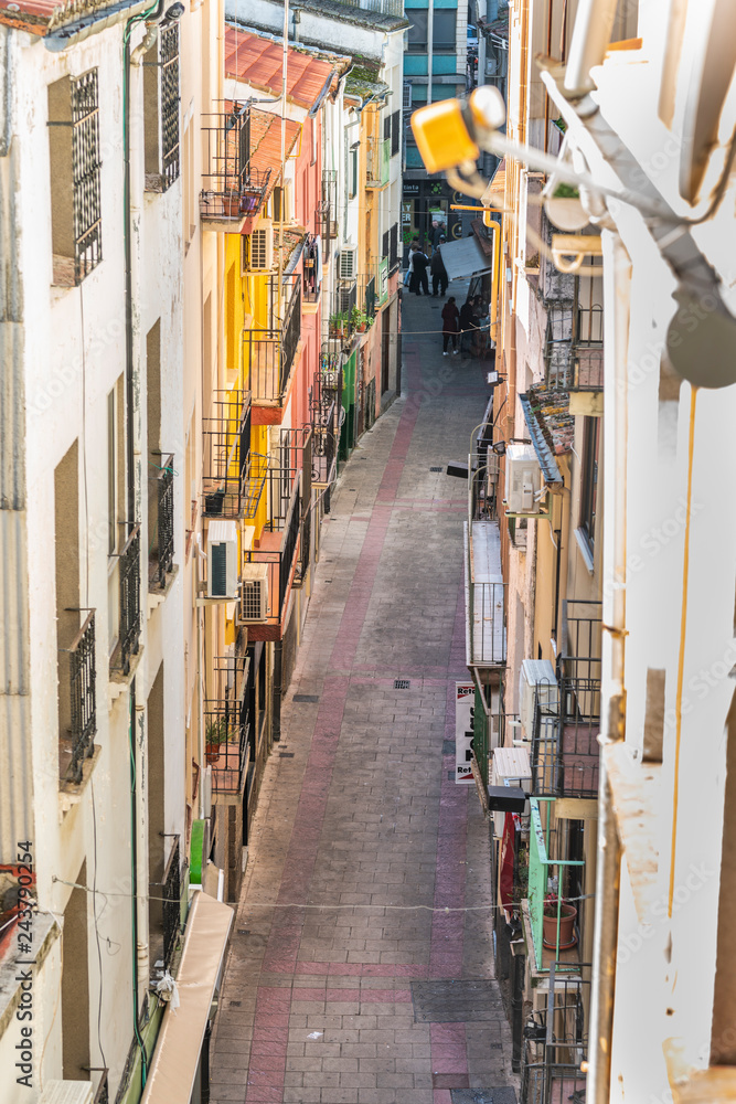 Φωτογραφία The Streets of the old city of Plasencia, and historic and amazing spanish town with a good representation of gothic and roman architecture