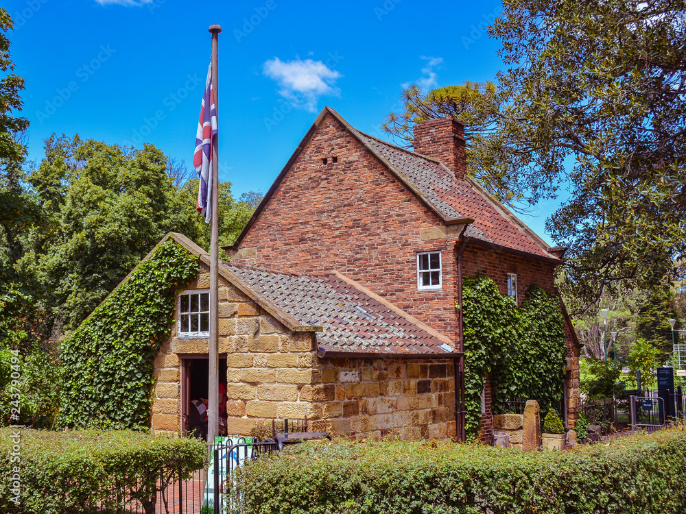 Fototapeta premium Historical Captain Cook's Cottage - Melbourne, Australia