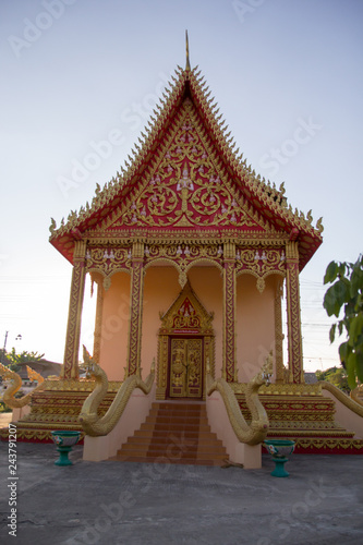 Wallpaper Mural Beautiful buddhist temple against blue sky Torontodigital.ca