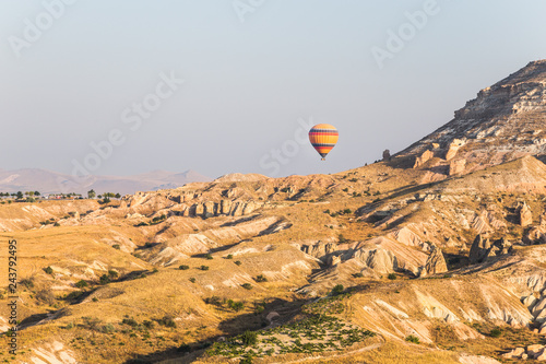 Aerial view of Hot Air Balloon in Cappadocia
