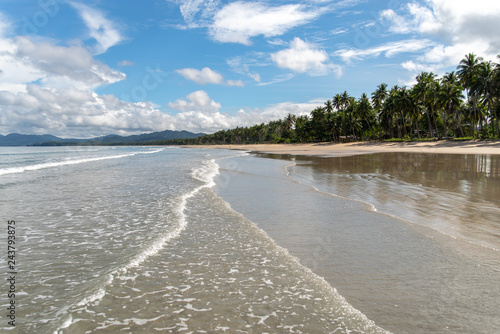 Philippines - Beautiful Landscape at San Vincente Long Beach  Palawan
