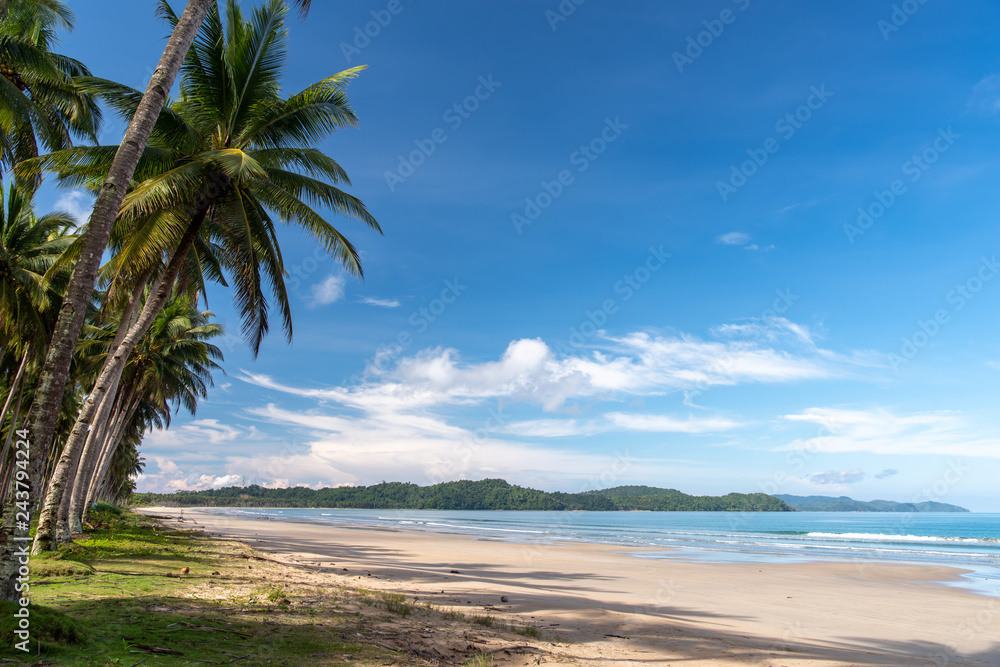 Philippines - Beautiful Landscape at San Vincente Long Beach, Palawan