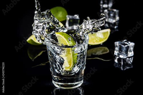 Mexican tequila splash