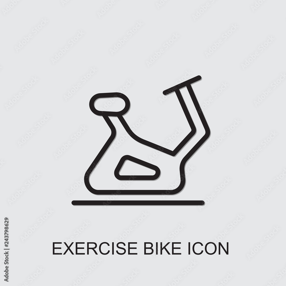 exercise bike icon exercise bike icon