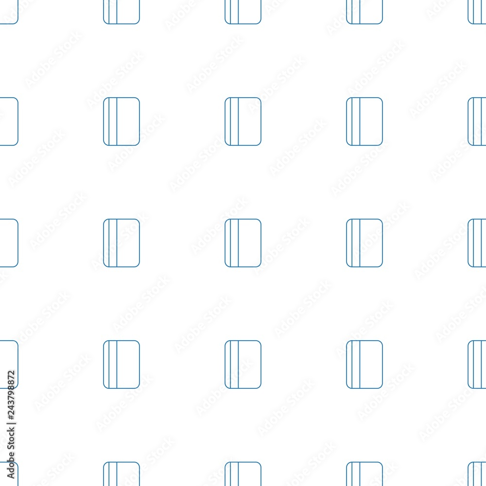 passport icon pattern seamless white background