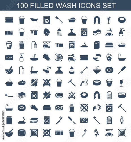 wash icons