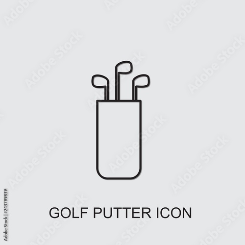 golf putter icon