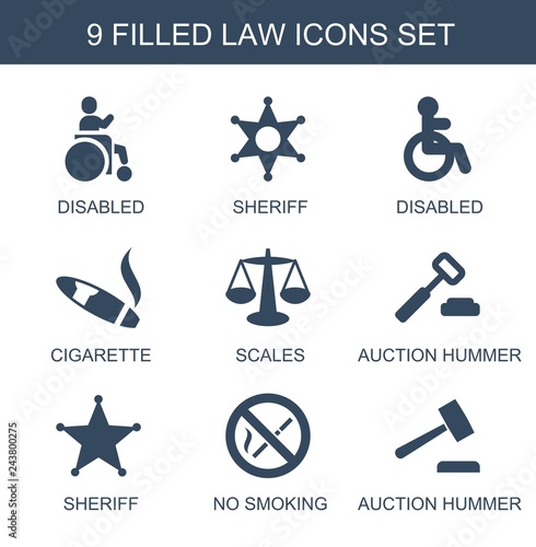 law icons